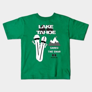 Lake Tahoe Steeps Kids T-Shirt